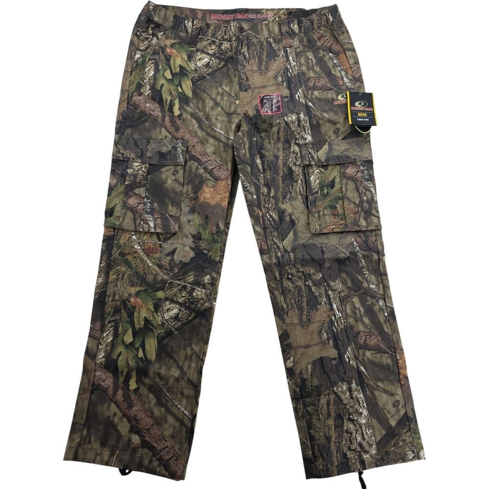 Mossy Oak Men's Camo Cargo Pants XL 40-42 Hunting Outdoor New w/ Tags